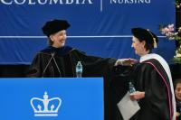 Photo of the Dean and guest speaker
